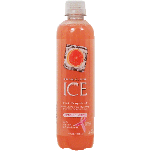 Sparkling Ice  pink grapefruit naturally flavored sparkling mou17fl oz