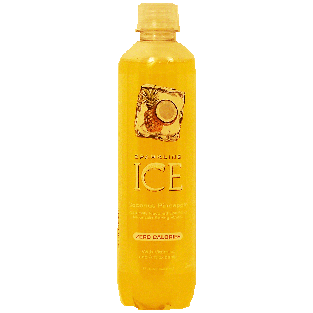 Sparkling Ice  coconut pineapple naturally flavored sparkling m17fl oz