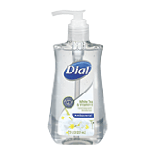 Dial  antibacterial hand soap with moisturizer, white tea & vi 7.5fl oz