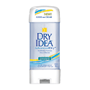 Dry Idea Advanced Dry unscented antiperspirant/deodorant clear g3fl oz