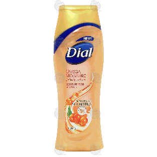 Dial Omega Moisture moisture rich body wash, omega packed sea b 16fl oz