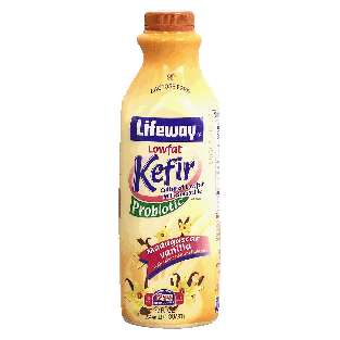 Lifeway Kefir  probiotic, cultured lowfat milk smoothie, 99% la32fl oz