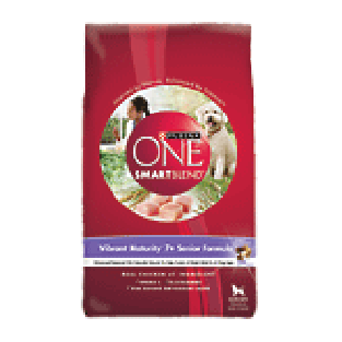 Purina One Targeted Nutrition Dog Food Senior Protection Formula 8lb