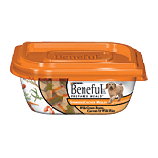 Purina Beneful Prepared Meals simered chicken medley with green be10oz