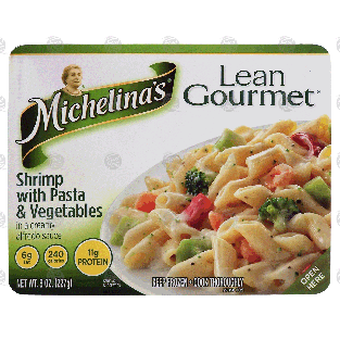 Michelina's Lean Gourmet shrimp with pasta & vegetables in a cream8-oz