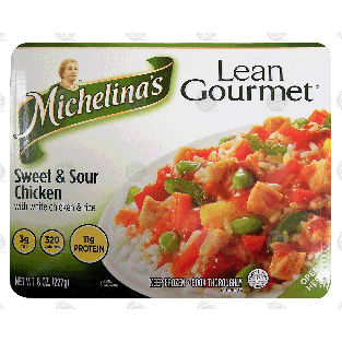 Michelina's Lean Gourmet sweet & sour chicken with rice, keep froze8oz