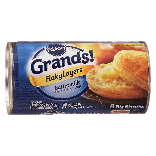 Pillsbury Grands! 8 buttermilk big biscuits dough, flaky layers 16.3oz