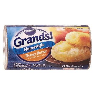 Pillsbury Grands! 8 big homestlye honey butter biscuits 16.3oz
