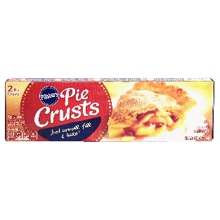 Pillsbury Pie Crust 2 pie crusts, just unroll, fill & bake 14.1oz