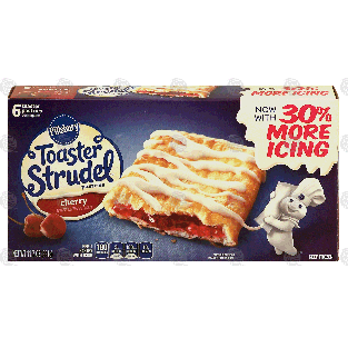 Pillsbury Toaster Strudel cherry filled toaster pastries with i11.7-oz