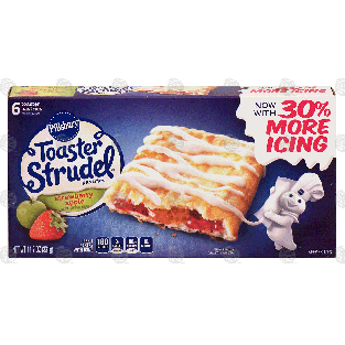 Pillsbury Toaster Strudel strawberry apple filled toaster pastr11.7-oz