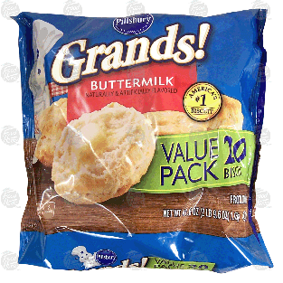 Pillsbury Grands! buttermilk biscuits, 20 biscuits 41.6-oz