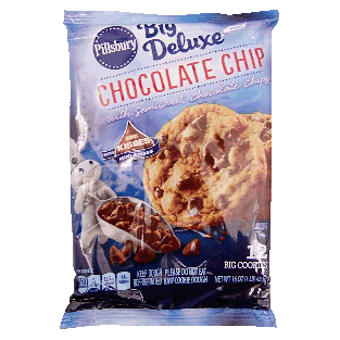 Pillsbury Big Deluxe chocolate chip with Hershey's mini kisses coo16oz