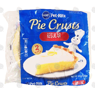 Pillsbury Pet-ritz pie crusts in 9-inch pans, ready to fill, 2-co10-oz