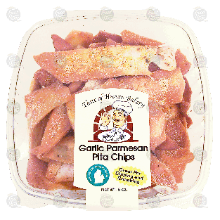Taste of Heaven Bakery  garlic parmesan pita chips 6-oz