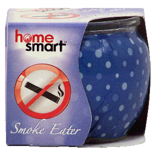 Home Smart  scented candle, smoke eater 3oz