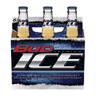 Bud Ice Beer 12 Oz 6pk