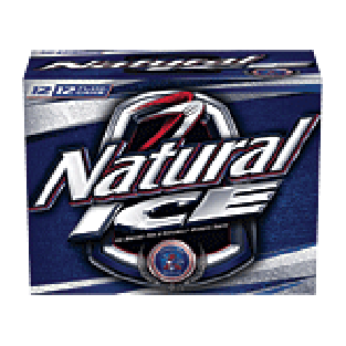 Natural Ice Beer 12 Oz 12pk