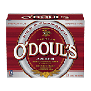 O'Doul's Amber Beer 12 Oz 12pk