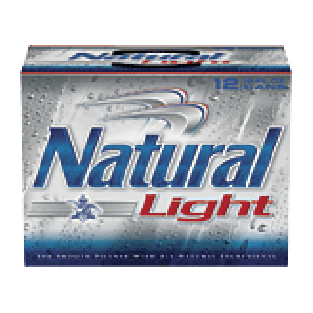 Natural Light Beer 12 Oz 12pk