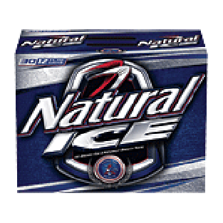 Natural Ice  domestic beer, 5.9% alc. by vol., 12-fl. oz. cans 30pk