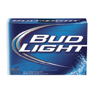 Bud Light Beer 12 Oz Suitcase 24pk