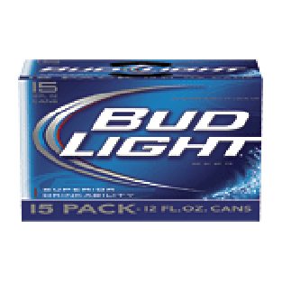 Bud Light Beer 12 Oz 15pk
