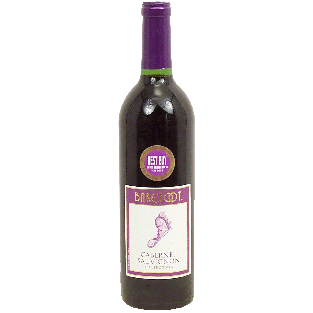 Barefoot  cabernet sauvignon wine of California, 13% alc. by vol.750ml