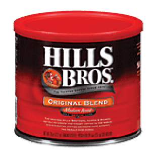 Hills Bros Original Blend medium roast ground coffee 26-oz
