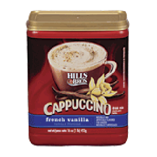 Hills Bros Cappuccino Drink Mix French Vanilla 16-oz