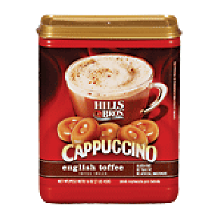 Hills Bros Cappuccino Drink Mix English Toffee 16-oz