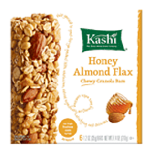 Kashi  honey almond flax chewy granola bars, all natural, 6-count7.4oz