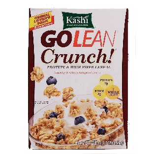 Kashi Go Lean Crunch protein & high fiber cereal, multigrain clust51oz
