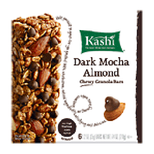 Kashi  dark mocha almond chewy granola bars 6ct