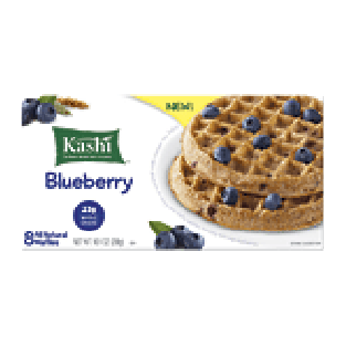 Kashi  blueberry waffles, 8 waffles 10.1-oz