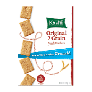 Kashi  original 7 grain snack crackers, 17g whole grains 9oz