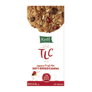 Kashi Tlc all natural chewy cookies, happy trail mix 8.5oz