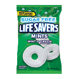 Life Savers Candy Wint-O-Green Sugar Free 2.75oz
