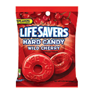 Life Savers Candy Wild Cherry 6.25oz