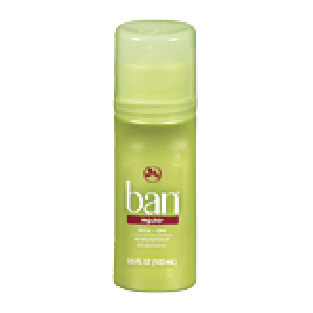 Ban  regular roll-on, antiperspirant deodorant  3.5fl oz
