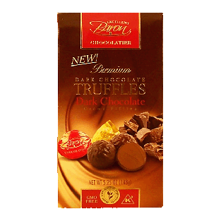 Baron Excellent Chocolatier dark chocolate truffles, creme filli5.25oz