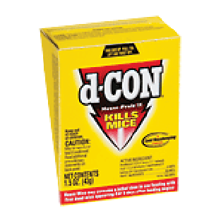 D-con Kills Mice mouse-prufe ii 1.5oz