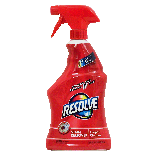 Resolve  stain remover, carpet cleaner, 3x oxi action 22fl oz