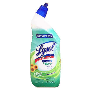 Lysol Clean & Fresh toilet bowl cleaner, cling gel, country sce 24fl oz