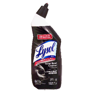 Lysol Lime & Rust toilet bowl cleaner with lime & rust remover  24fl oz