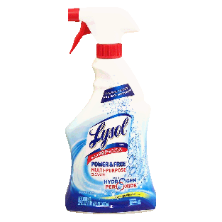 Lysol  multi-purpose cleaner with hydrogen peroxide, citrus spa 22fl oz