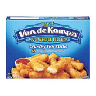 Van De Kamp's Fish Sticks Crunchy Breaded 18 Ct 10.9oz