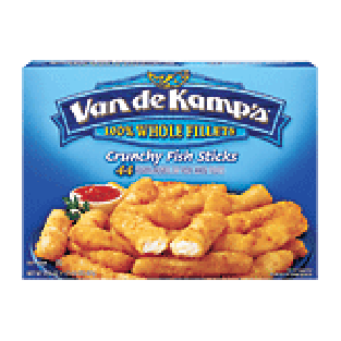 Van De Kamp's Fish Sticks Crunchy Breaded 44 Ct 24.6oz