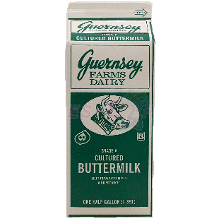 Guernsey Farms Dairy  grade a cultured buttermilk 0.5gal