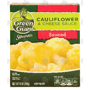 Green Giant  cauliflower & cheese flavored low fat sauce 10oz